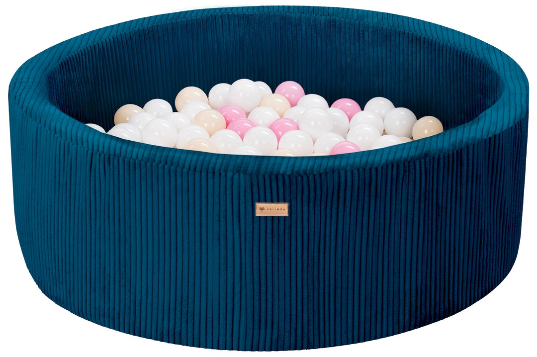 Ball pit + 200 balls, corduroy fabric