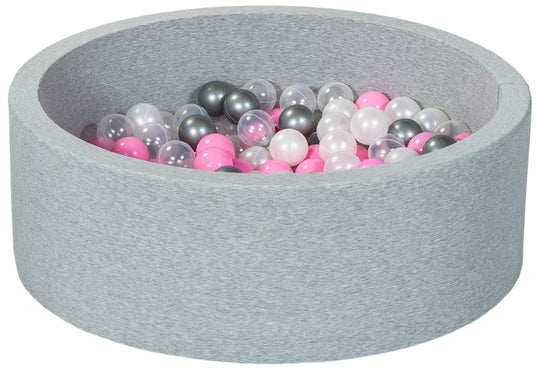 Soft Jersey ball pit with 200 balls