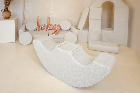 Duo Soft Play Rocker, bouclé