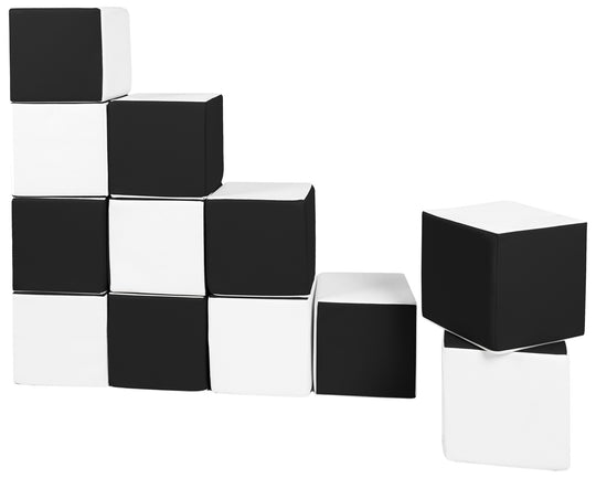 Soft Play Cubes, 12 building blocks for kids