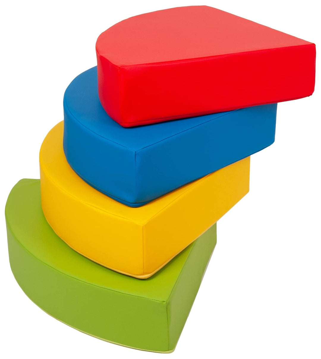 Wheel set of 4 large foam blocks