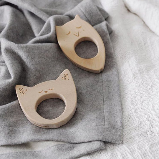 Wooden Teether - Penguin
