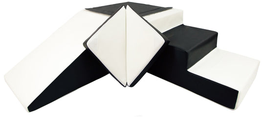 Slide set of 4 large foam blocks