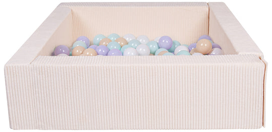 Soft play Corduroy ball pit, home ball pit, indoor, outdoor, ball pit + 200 balls