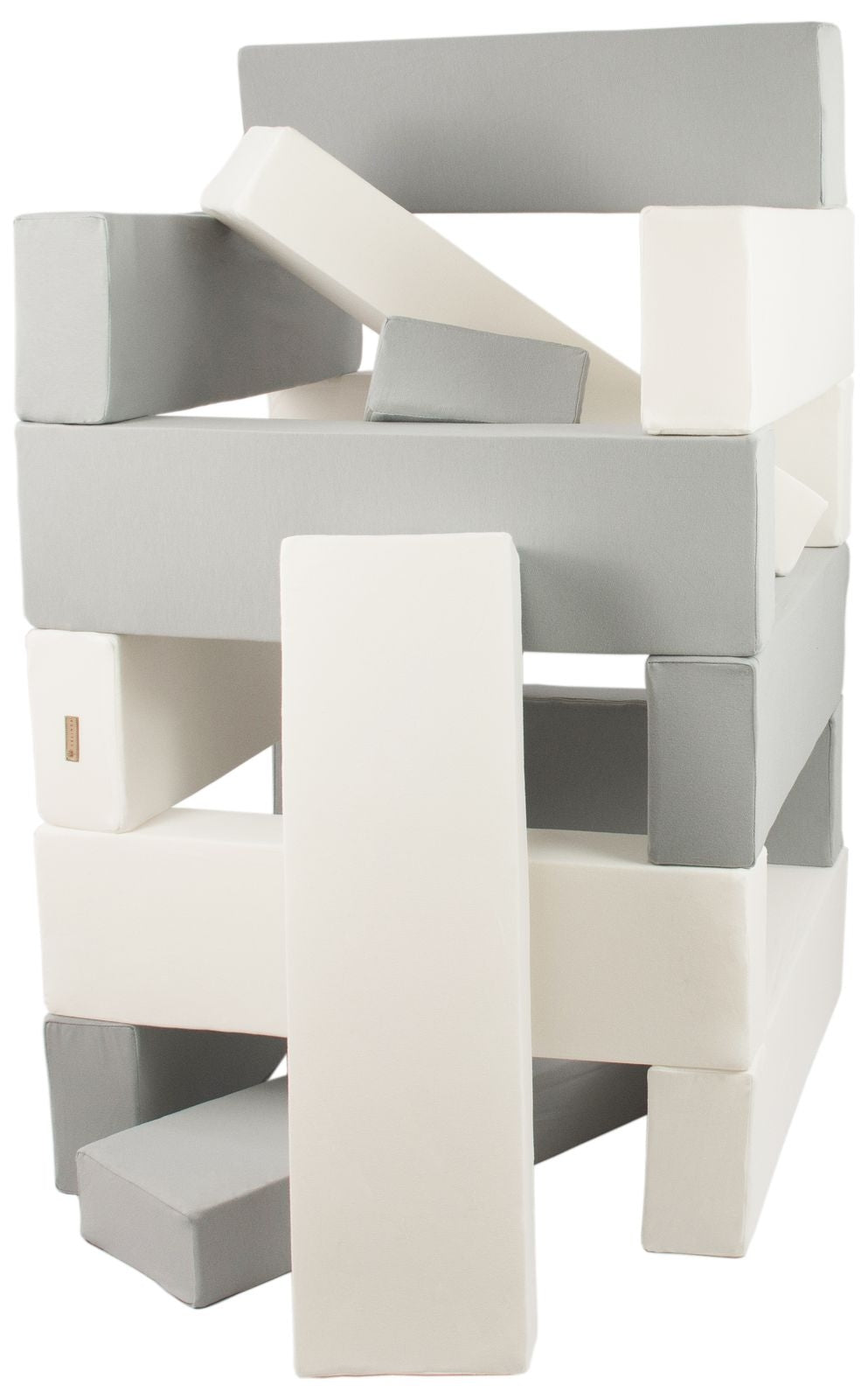 Tower set of 15 large foam blocks