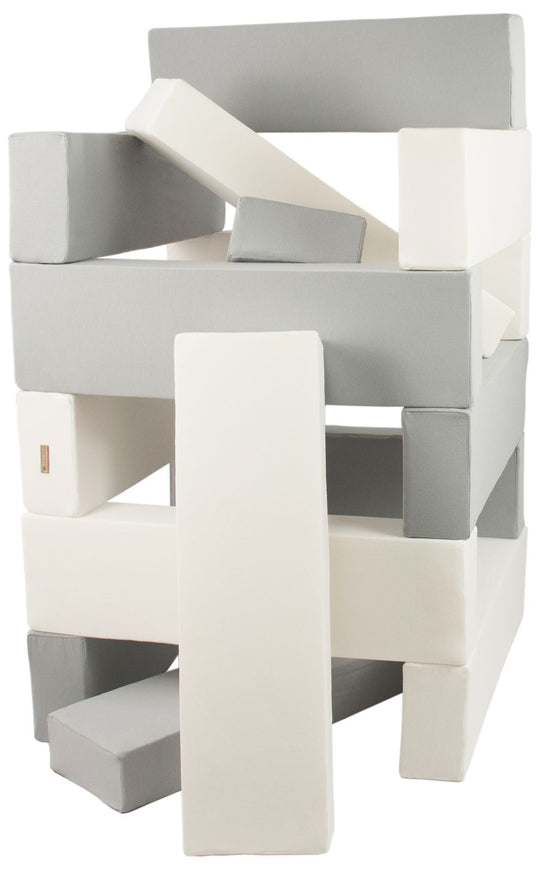 Tower set of 15 large foam blocks