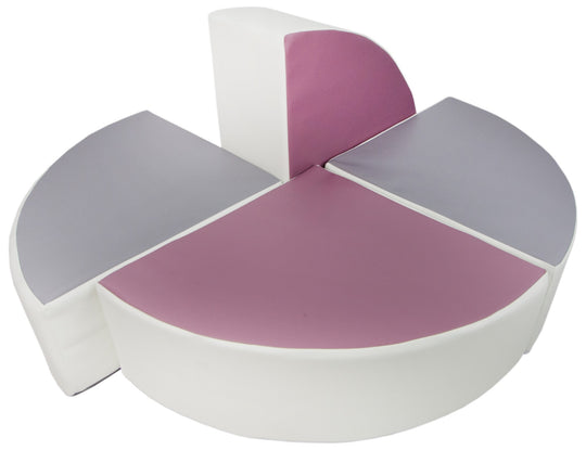 Wheel set of 4 large foam blocks