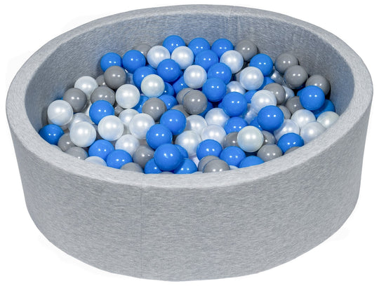 Soft Jersey ball pit with 200 balls