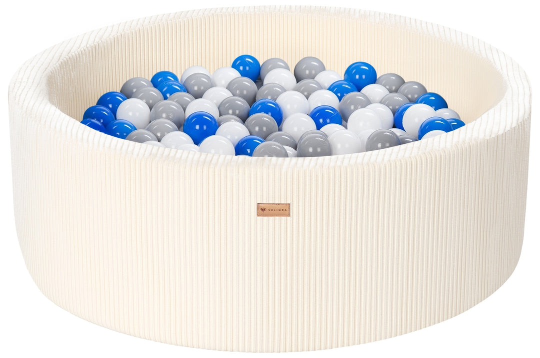 Ball pit + 300 balls, corduroy fabric