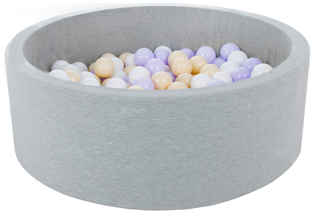 Soft Jersey ball pit with 200 balls