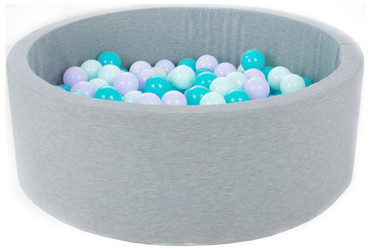 Soft Jersey ball pit with 200 balls