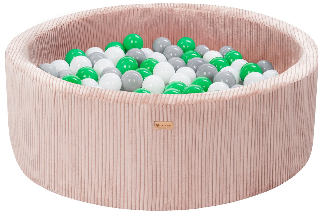 Ball pit + 300 balls, corduroy fabric