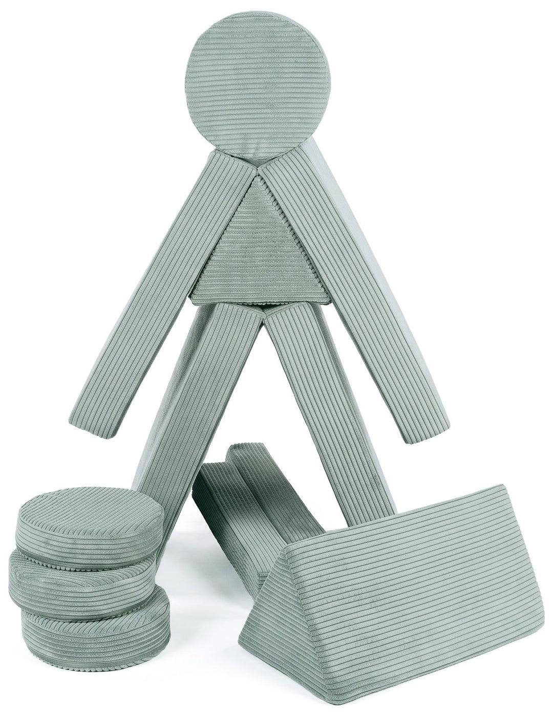 Modular kids sofa, foam blocks