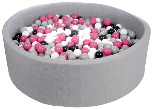 Soft Jersey ball pit with 900 balls, diameter 125 cm