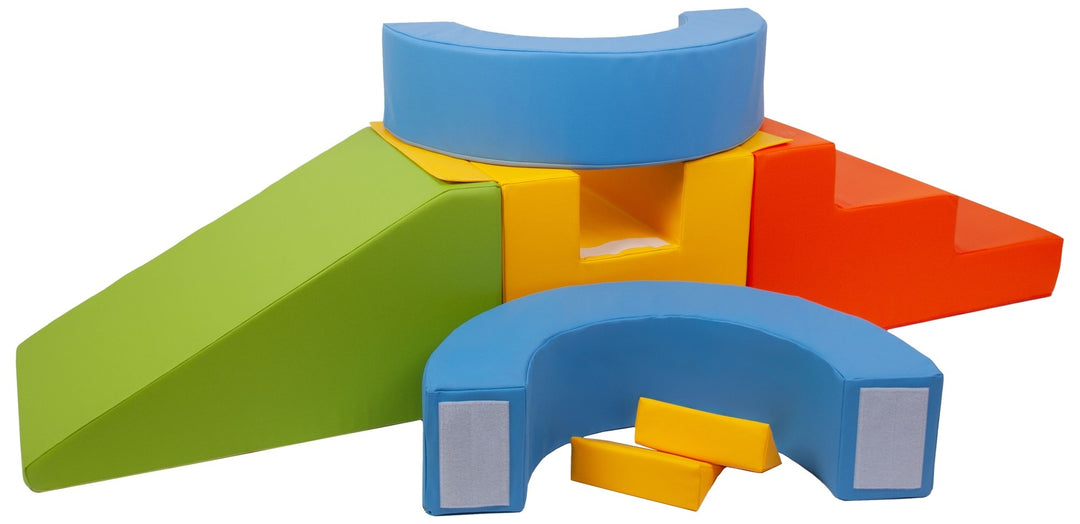Hoop set of 7 large foam blocks