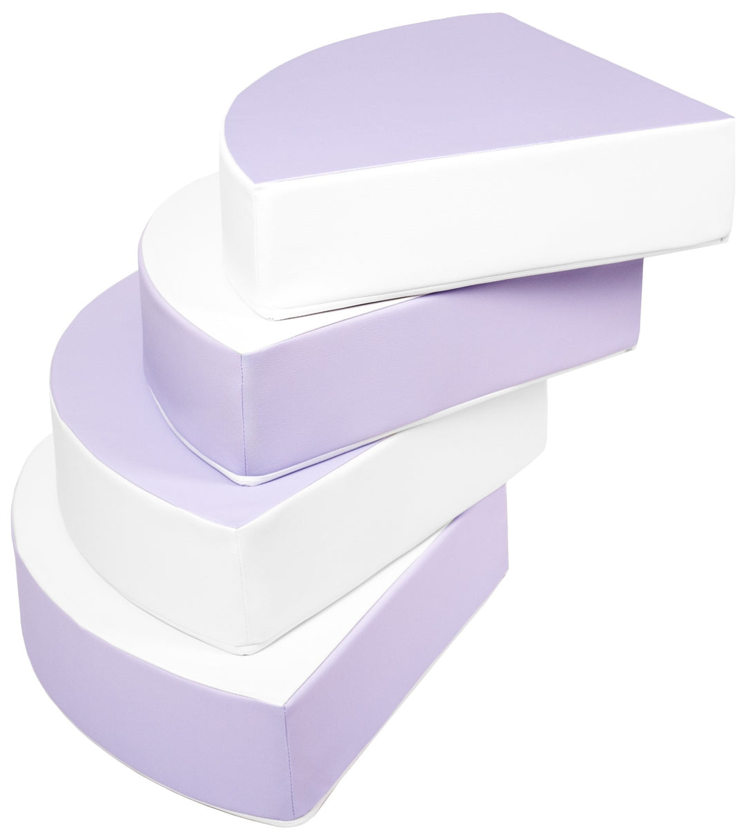 Wheel set of 4 large foam blocks