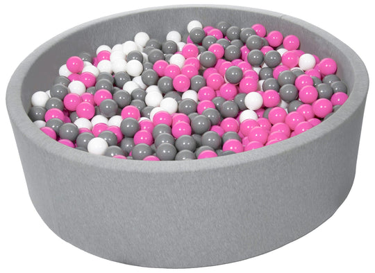 Soft Jersey ball pit with 1200 balls, diameter 125 cm