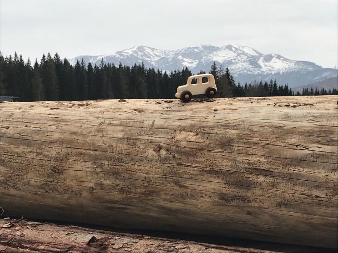 Wooden Car - Off Road
