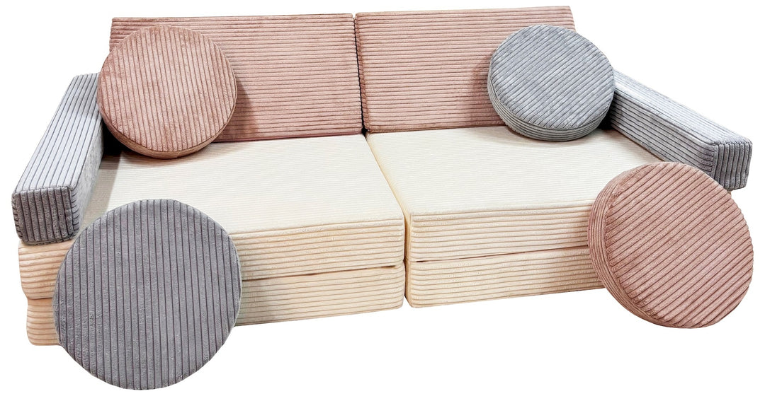 Modular kids sofa, foam blocks