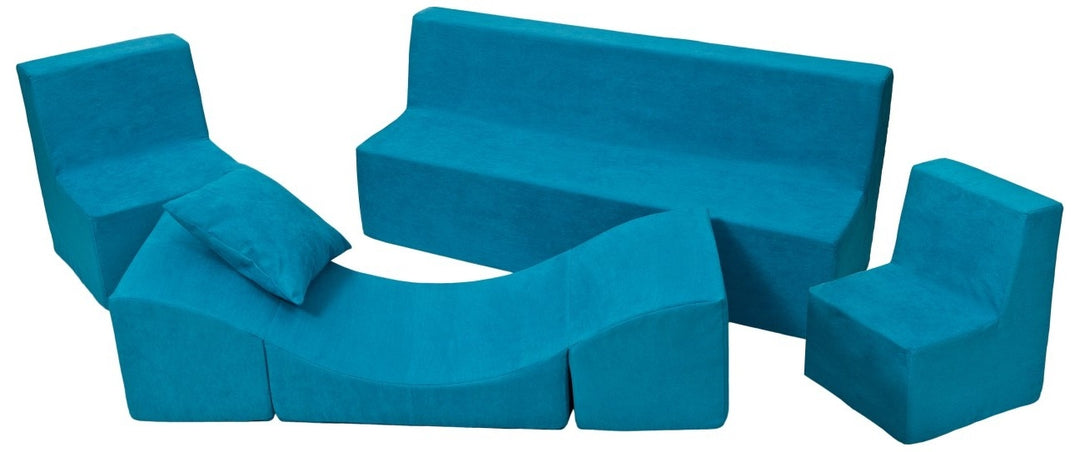 Soft Foam Furniture 4 psc set: 2x Chair+Sofa+Coach