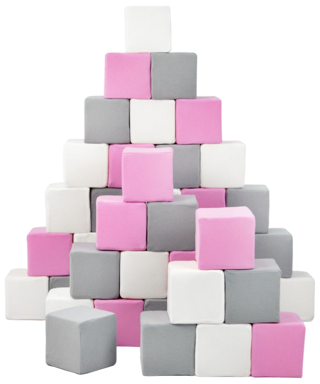 Pyramid set of 45 large foam blocks