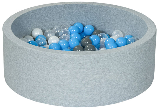 Soft Jersey ball pit with 200 balls