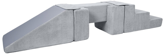 Footbridge + slide set of 5 large foam blocks