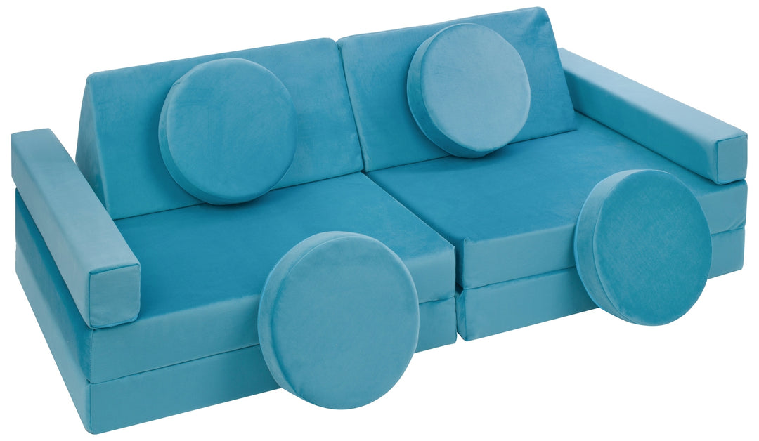Modular kids sofa, foam blocks