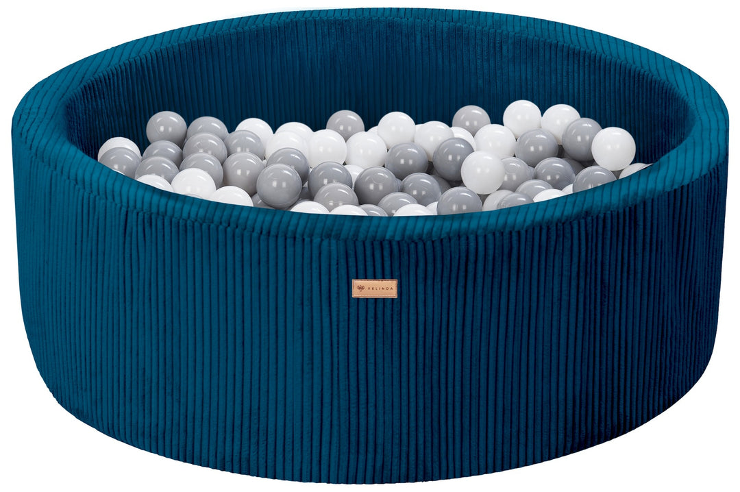 Ball pit + 200 balls, corduroy fabric