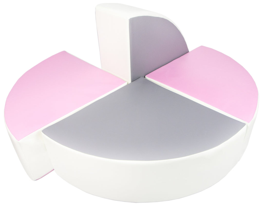 Wheel set of 4 large foam blocks
