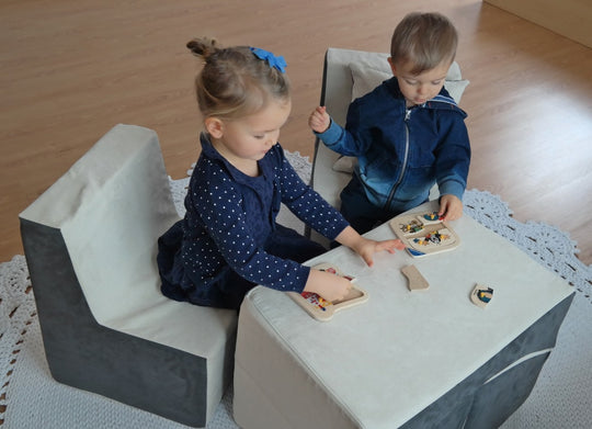 Soft Foam Furniture 3 pcs set: Chair+Sofa+Coach