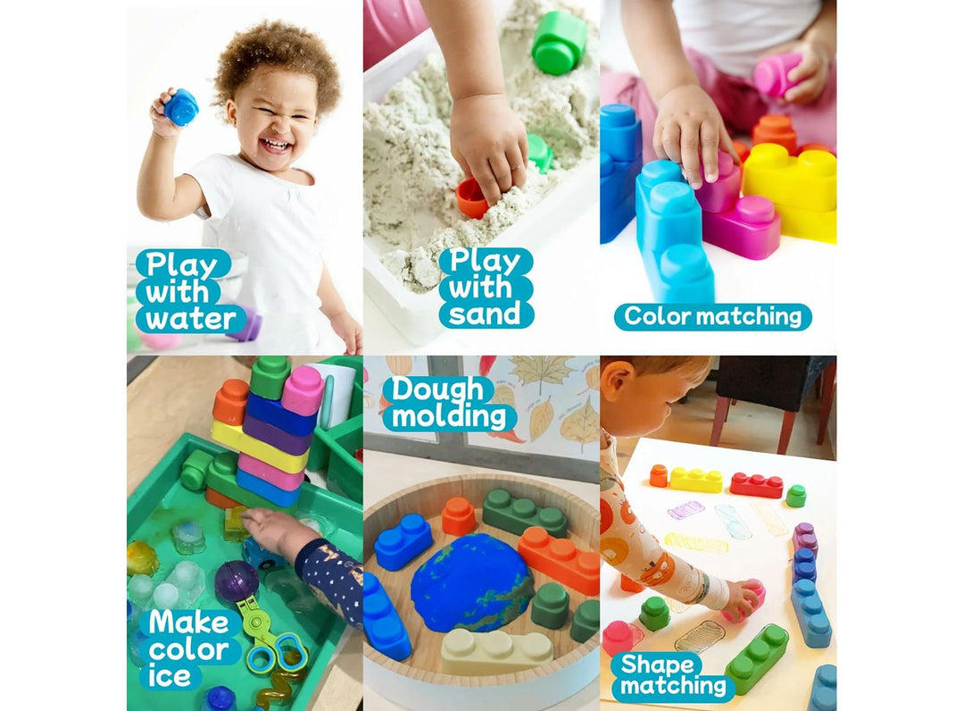 Soft Blocks Set - 10 pieces