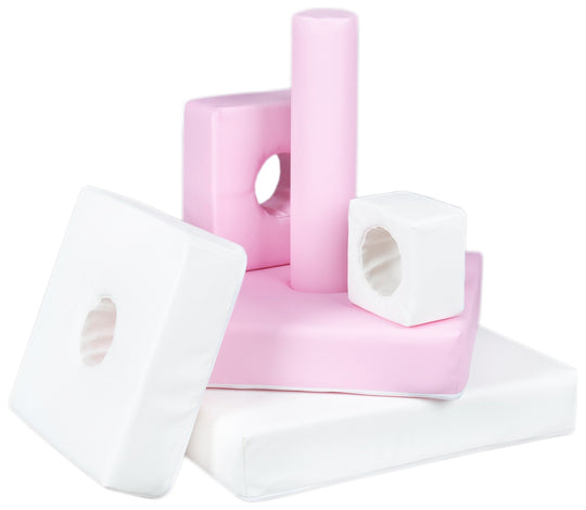 Pyramid set of 6 large foam blocks