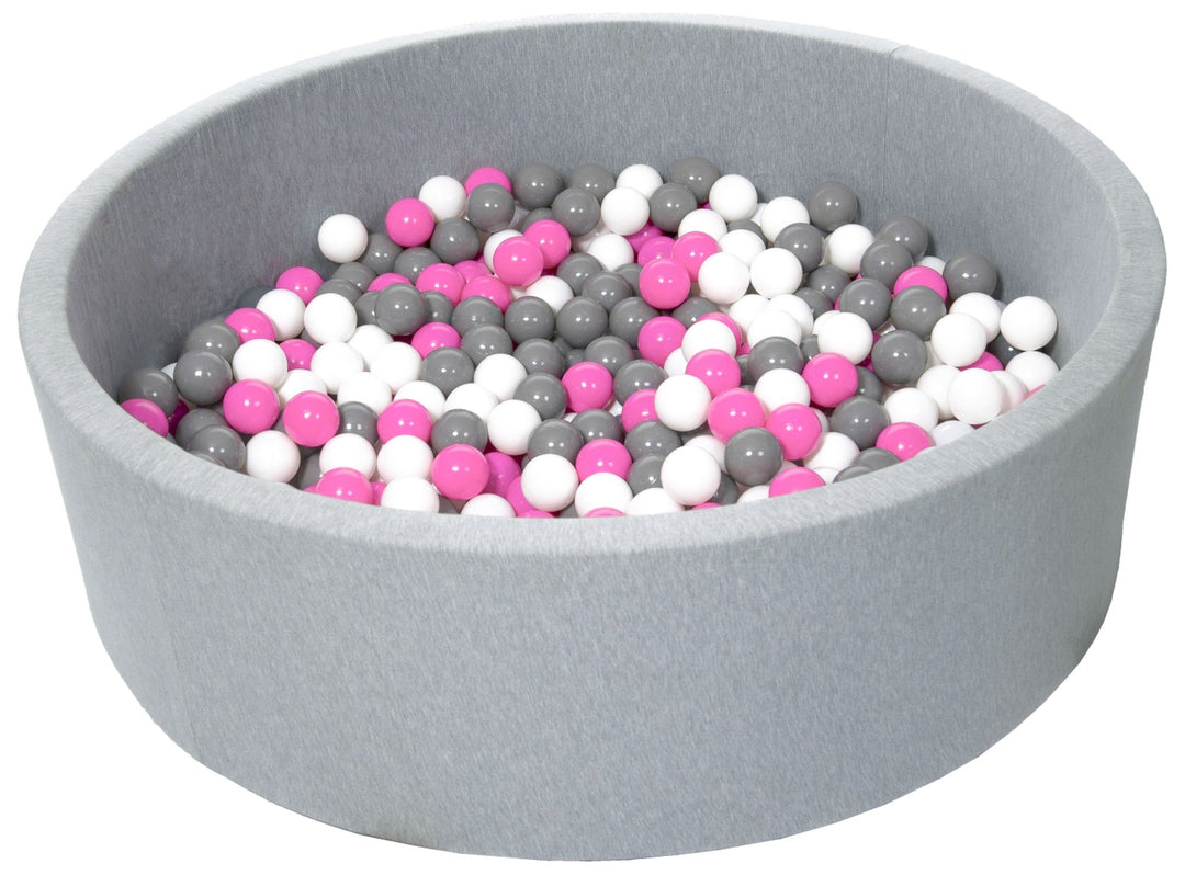 Soft Jersey ball pit with 600 balls, diameter 125 cm