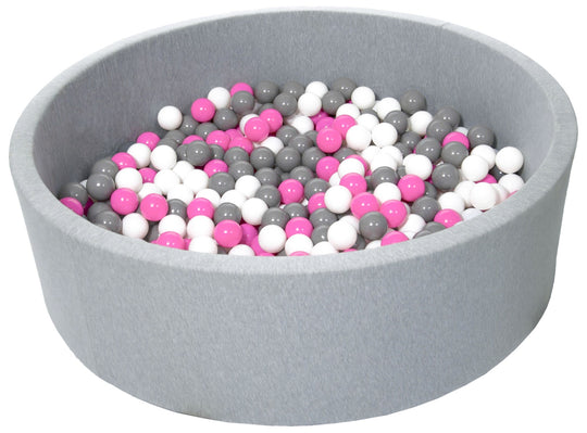 Soft Jersey ball pit with 600 balls, diameter 125 cm