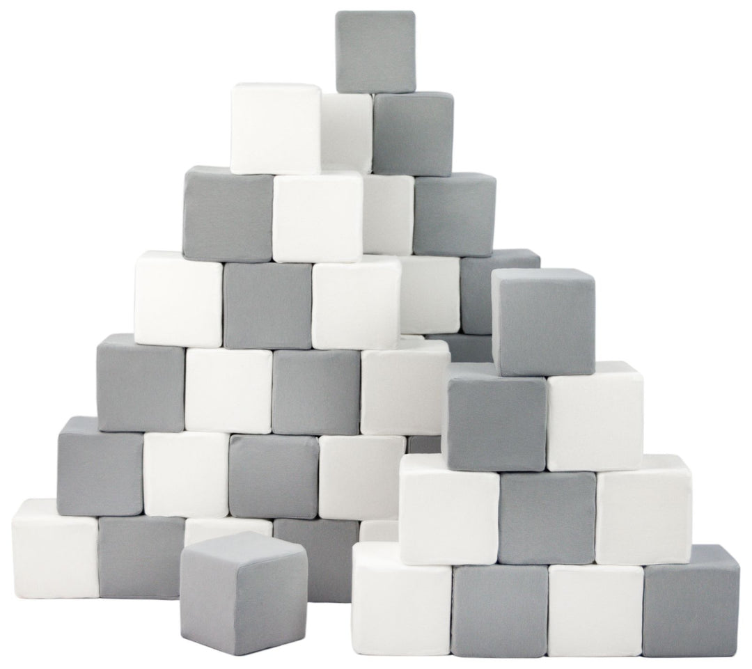 Pyramid set of 45 large foam blocks
