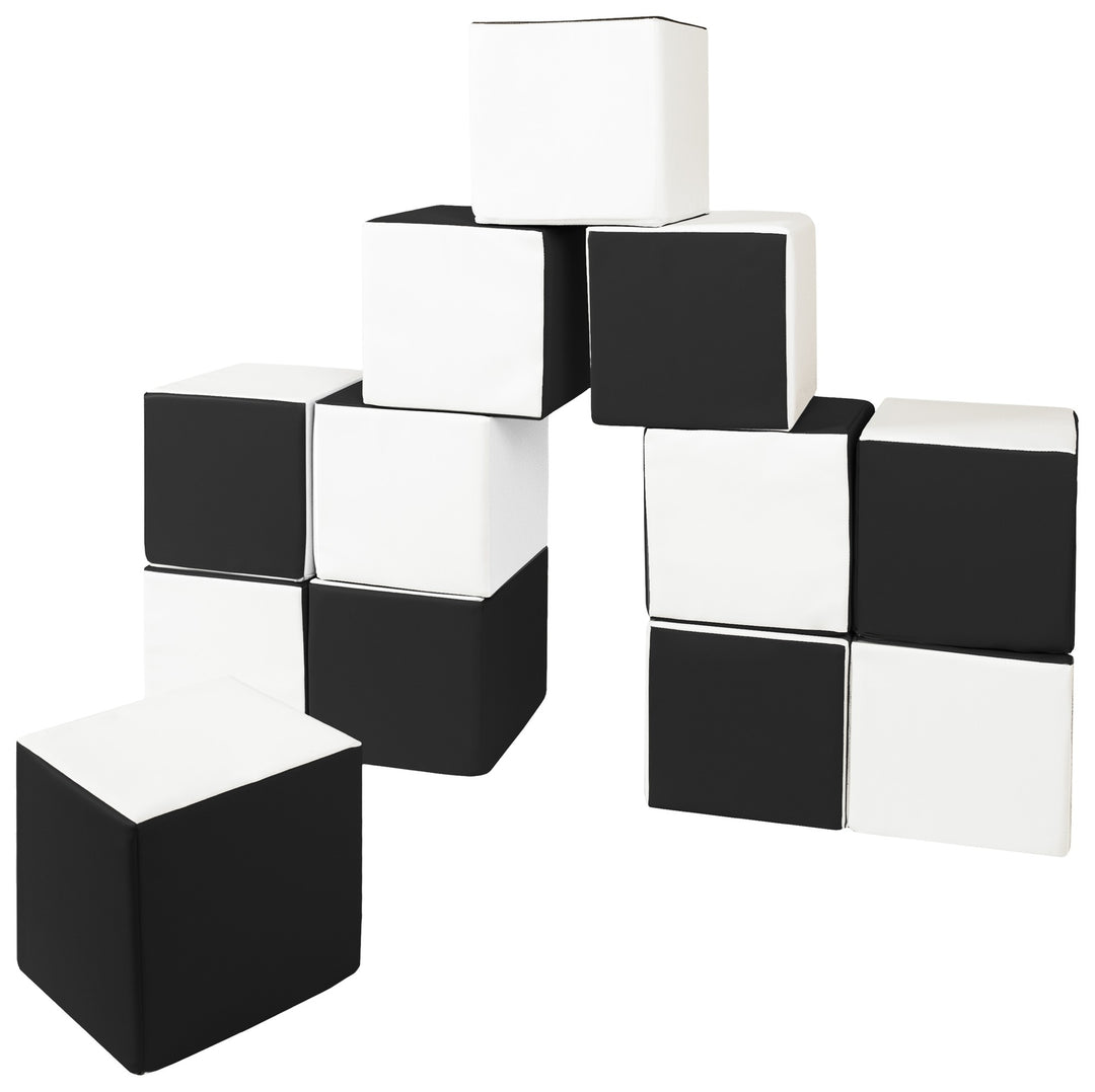Soft Play Cubes, 12 building blocks for kids