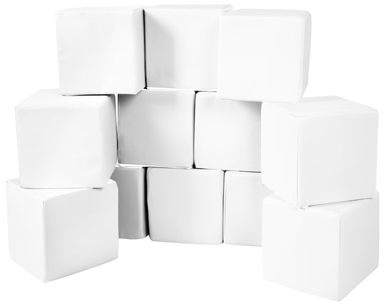 Soft Play Cubes, 12 building blocks for kids