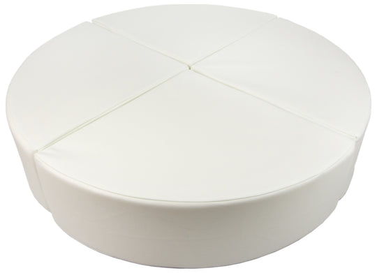 Wheel set of 4 large foam blocks