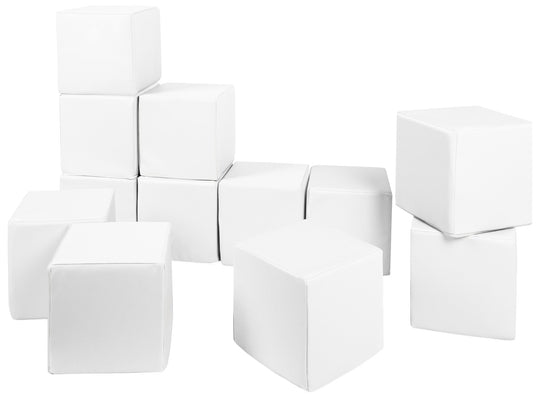 Soft Play Cubes, 12 building blocks for kids
