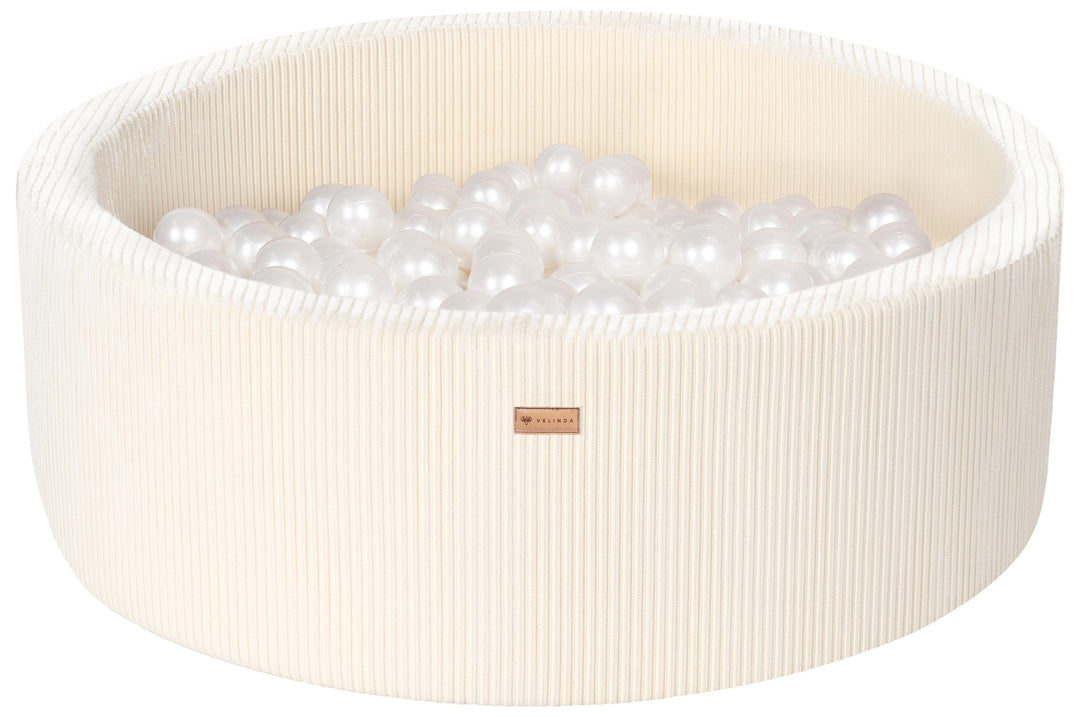 Ball pit + 200 balls, corduroy fabric