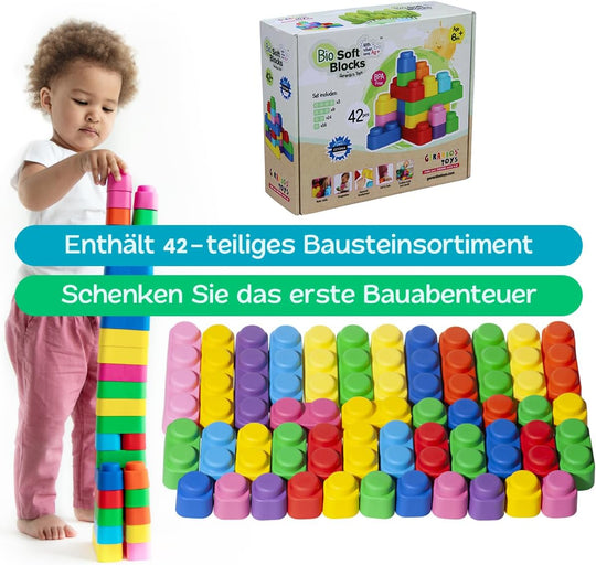 Soft Blocks Set - 42 pieces