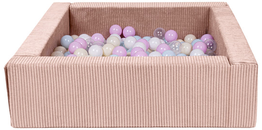 Soft play Corduroy ball pit, home ball pit, indoor, outdoor, ball pit + 200 balls