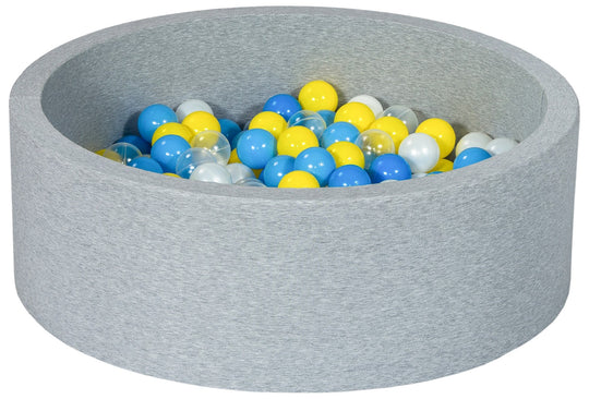 Soft Jersey ball pit with 200 balls
