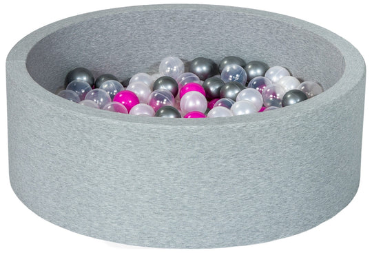 Soft Jersey ball pit with 200 balls