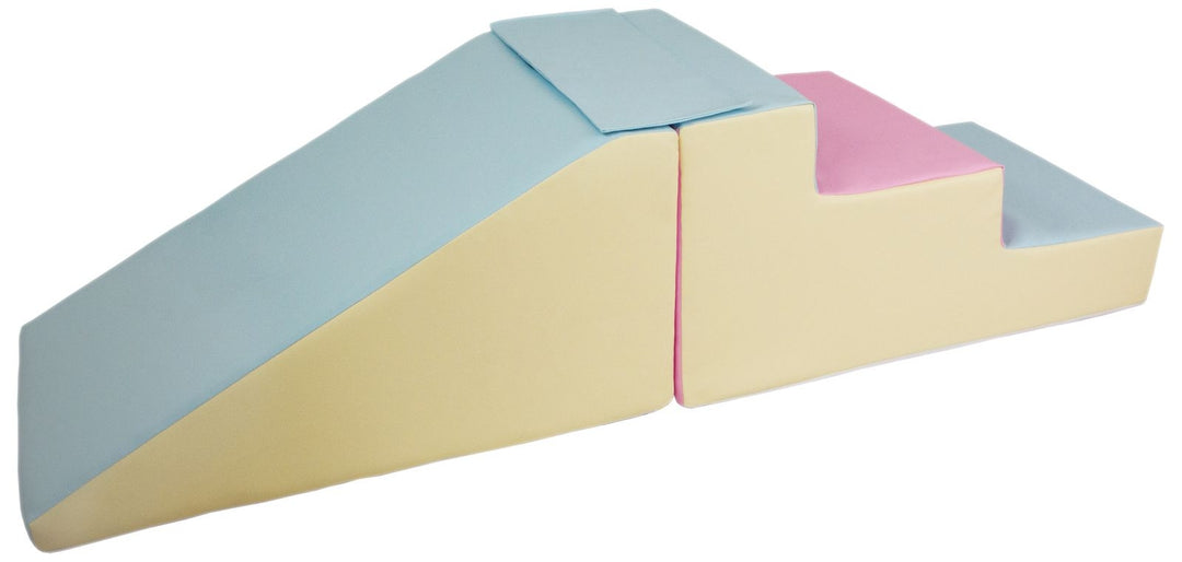 Slide + steps set of 2 large foam blocks