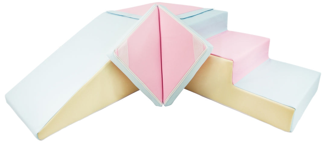 Slide set of 4 large foam blocks