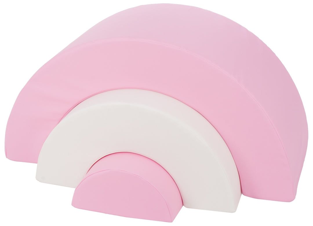 Mini rainbow set of 3 large foam blocks