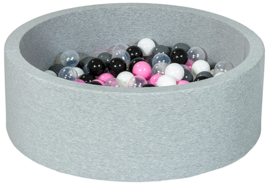Soft Jersey ball pit with 200 balls