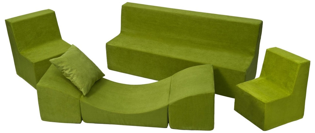 Soft Foam Furniture 4 psc set: 2x Chair+Sofa+Coach